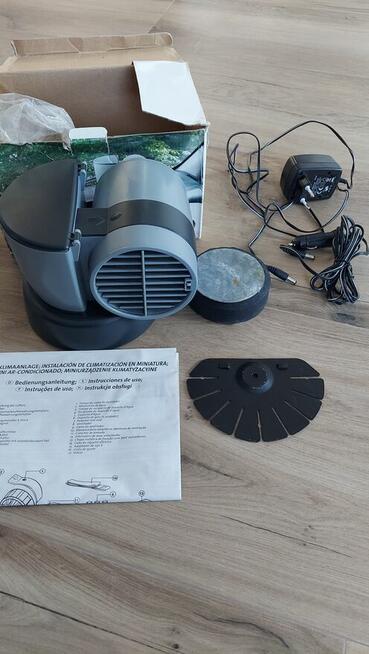 Mini Klimatyzacja wiatrak samochodowy na lato 2 tryby prac