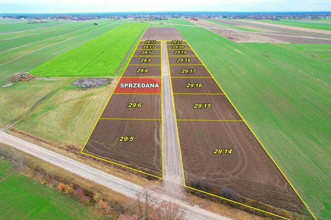 Spokojna okolica, świetna lokalizacja Działki w Lipie