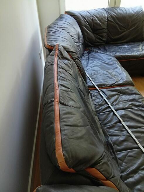 Ekskluzywna Skórzana kanapa klubowa. Idealna do Pubu, kawia