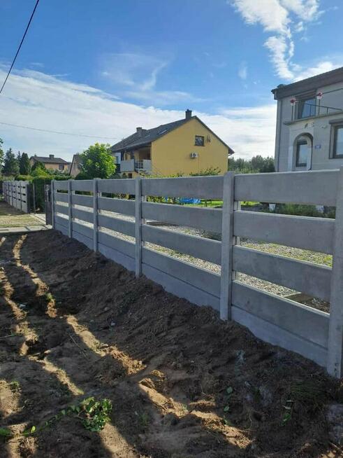 Nowoczesne ogrodzenia betonowe Leszno