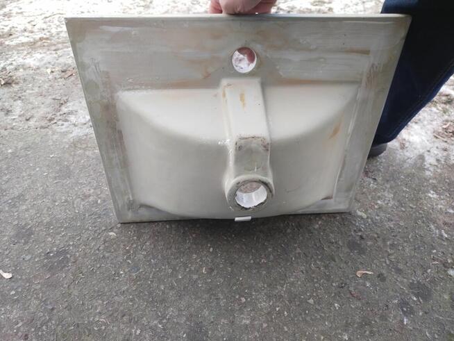 Umywalka biała nablatowa 50cm Kraków