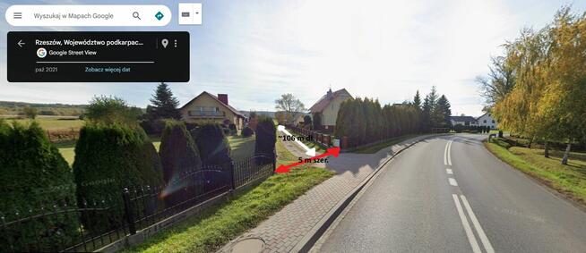 Działka budowlana 9,5 a (ul. Budziwojska) Rzeszów