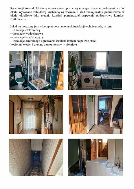 Syndyk sprzeda udział 1/2 cześci w lokalu mieszkalnym Sętal