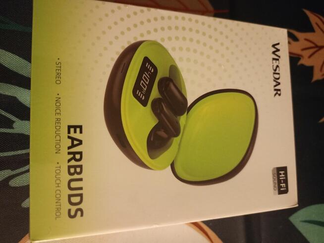 bezprzewodowe słuchawki douszne douszne WESDAR 400