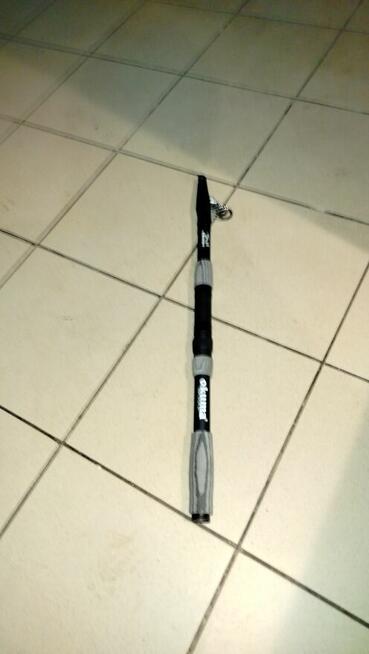 Wędka teleskopowa OKUMA + wędka KONGER + podbierak POLECAM