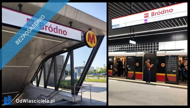 Nowoczesne 3 pokoje przy Metrze Bródno – Klimatyzacja | Garaż