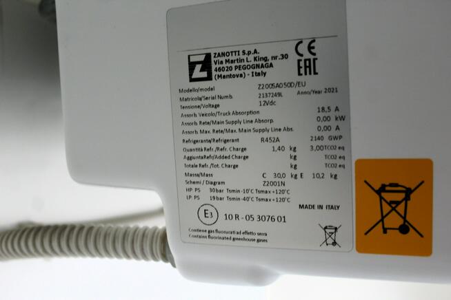 Fiat Doblo Long FV23% Chłodnia/Mroźnia-ZANOTTI -20°C/Grzanie SalonPL Gwarancja