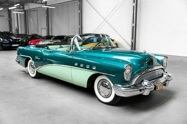 Buick Roadmaster Convertible 76C 1954 Stan fabryczny. Kolekcjonerski. Ideał