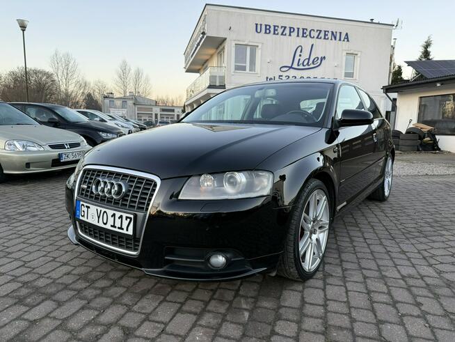 Audi A3 8P S-Line 2008 1.8 TFSI 160km alkantara skóry R18 nowy rozrząd