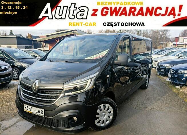 Renault Trafic 2.0D*145PS*OPŁACONY*Holenderka Long BUS 6-Osób*Serwis*VIP GWARANCJA24