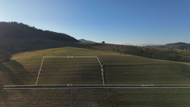 Działka siedliskowa Poręba Wielka gm. Niedźwiedź