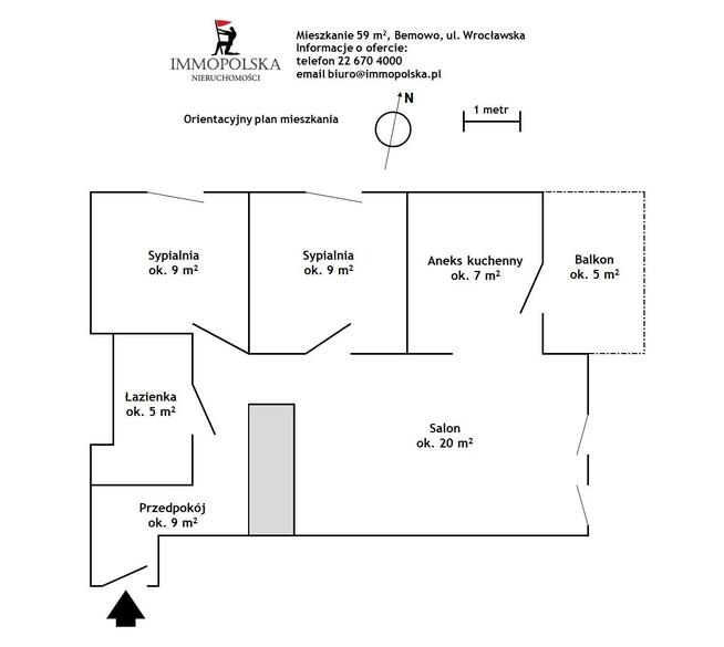 Mieszkanie Warszawa Bemowo, Wrocławska