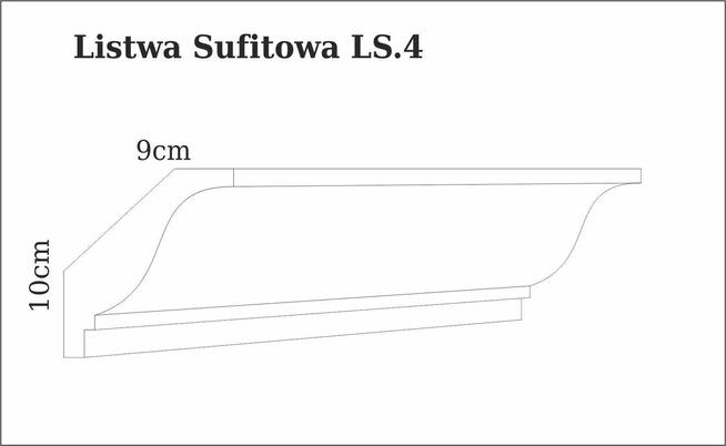 LS.4. Gzymsy sufitowe XPS- produkcja pod wymiar