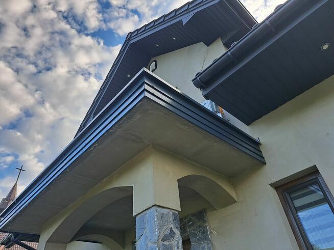 Remonty balkony, tarasy, okucia w łuku, obróbki dekarskie na