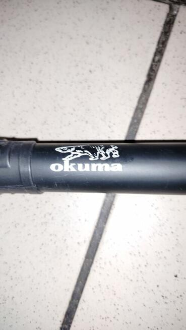Wędka teleskopowa OKUMA + wędka KONGER + podbierak POLECAM