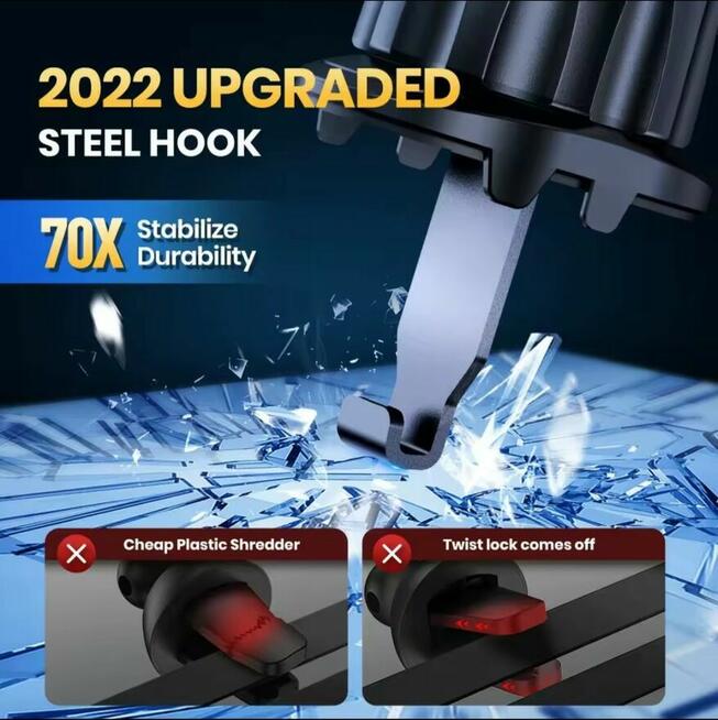 Uchwyt Samochodowy na Telefon Kratka Nawiewu 360 One Touch