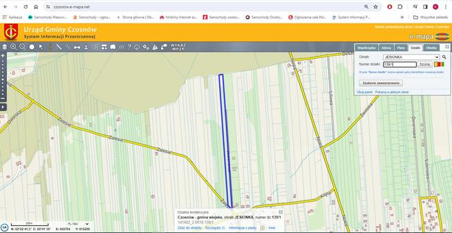 1/2 udziału w dużej działce, budowlano- siedliskowa okazja !