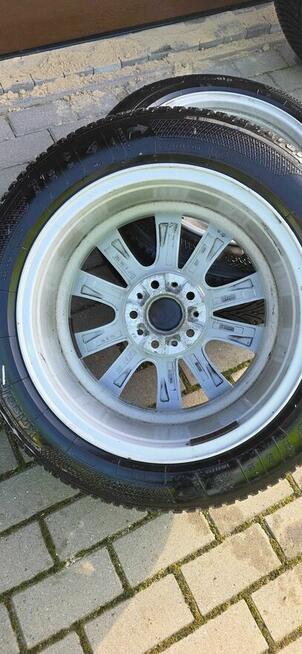Felgi oryginał BMW 17 cali f10/f11 + opony zimowe Kleber 7mm