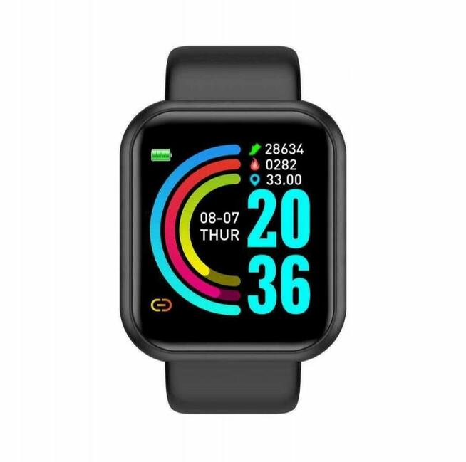 Y68 Smart Bracelet – Pomiar Tętna, Krokomierz, Powiadomienia