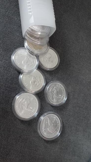 Srebro monety krugerand liść kangur filharmonik