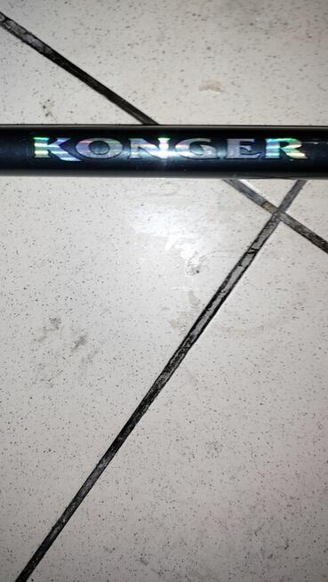 Wędka teleskopowa OKUMA + wędka KONGER + podbierak POLECAM
