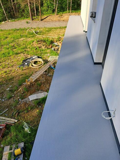 Remonty balkony, tarasy, okucia w łuku, obróbki dekarskie na