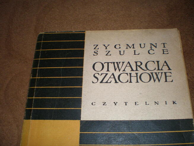 Sprzedam książkę otwarcie szachowe, Zygmunt Szulce, wydaną w