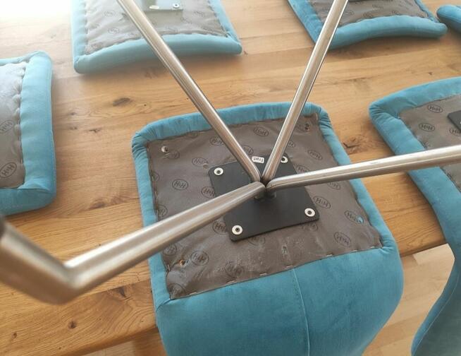 6 szt. krzeseł firmy henders and hazel bardzo dobry stan