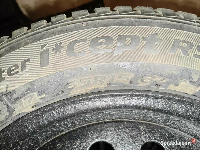 Koła Stalowe z Oponami Zimowymi Hankook Rozstaw Śrub 4x100