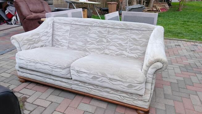 Wypoczynek 2 Osobowy na Drewnianych Nogach