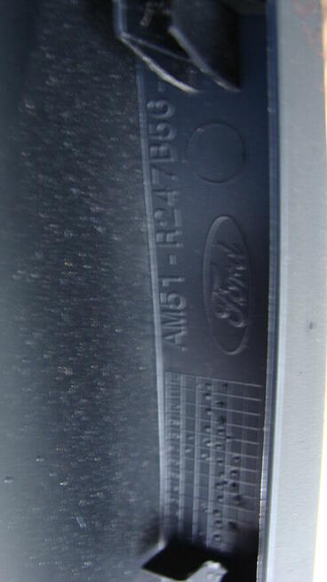 listwa niklowana drzwi Ford c max prawy tył 2014 r