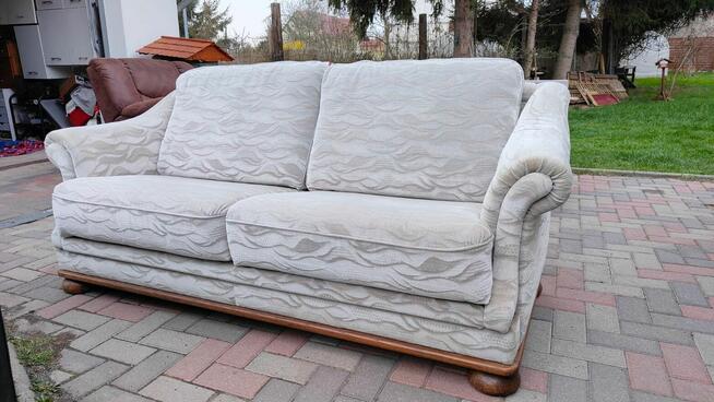 Wypoczynek 2 Osobowy na Drewnianych Nogach