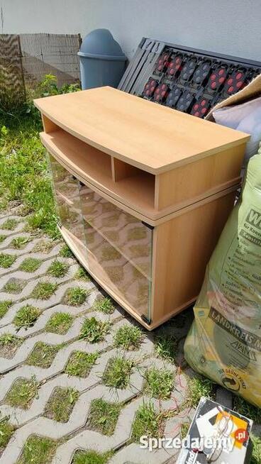 Szafka RTV z Regulowanym Blatem