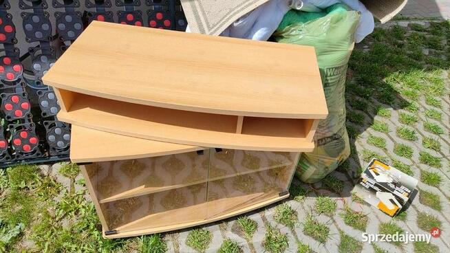 Szafka RTV z Regulowanym Blatem