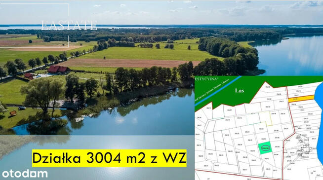 Działka inwestycyjna Harsz gm. Pozezdrze,