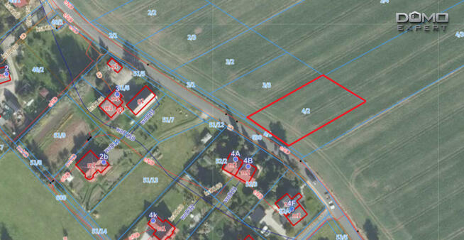 Działka inwestycyjna Kraśnik Górny gm. Bolesławiec,