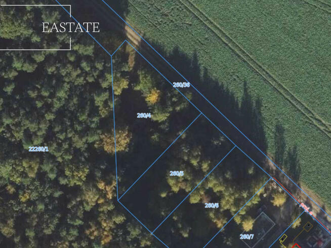 Działka budowlana Dobrcz, Leśna