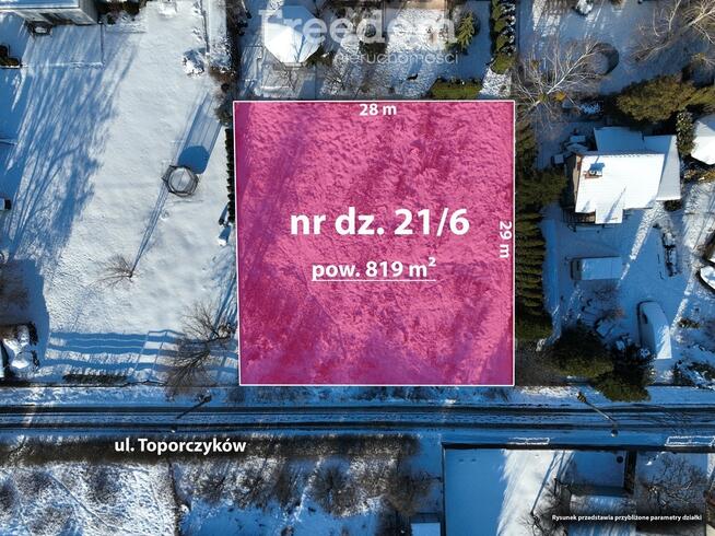 Działka budowlana - bliska Białołęka/Toporczyków