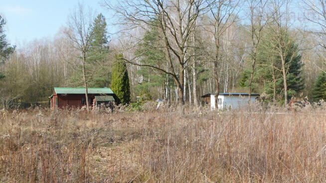 Działka budowlana Chojnów gm. Piaseczno, Graniczka