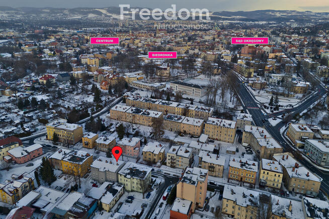 Dwupokojowe w stanie deweloperskim blisko centrum