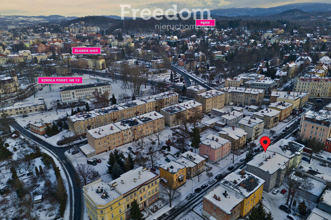 Dwupokojowe w stanie deweloperskim blisko centrum