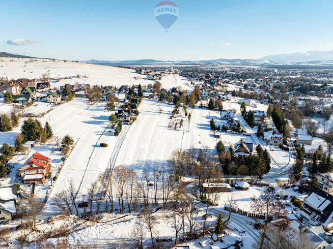 Widokowa Działka budowlana 654 m² Nowy Targ