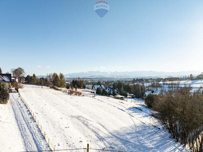 Widokowa Działka budowlana 654 m² Nowy Targ