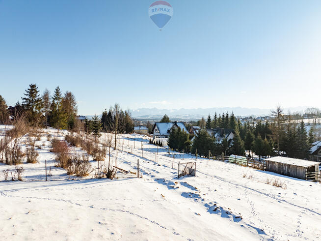 Widokowa Działka budowlana 654 m² Nowy Targ