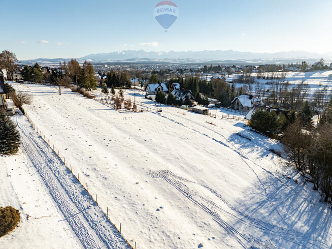 Widokowa Działka budowlana 654 m² Nowy Targ