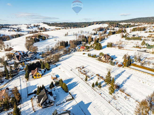 Widokowa Działka budowlana 656 m² Nowy Targ