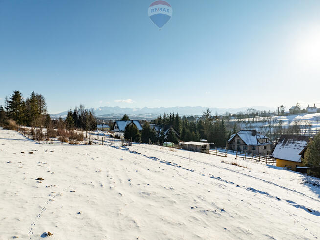 Widokowa Działka budowlana 656 m² Nowy Targ