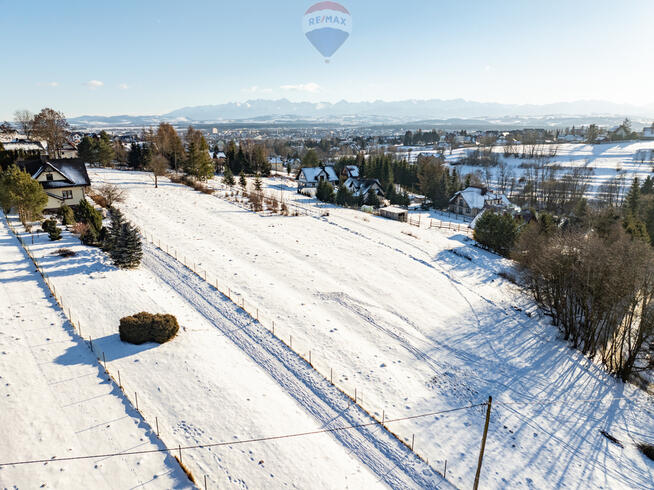 Widokowa Działka budowlana 656 m² Nowy Targ