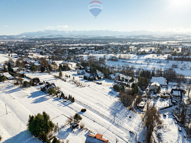 Widokowa Działka budowlana 656 m² Nowy Targ