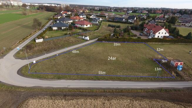 Kalinówka, 23ar, budowlana, media